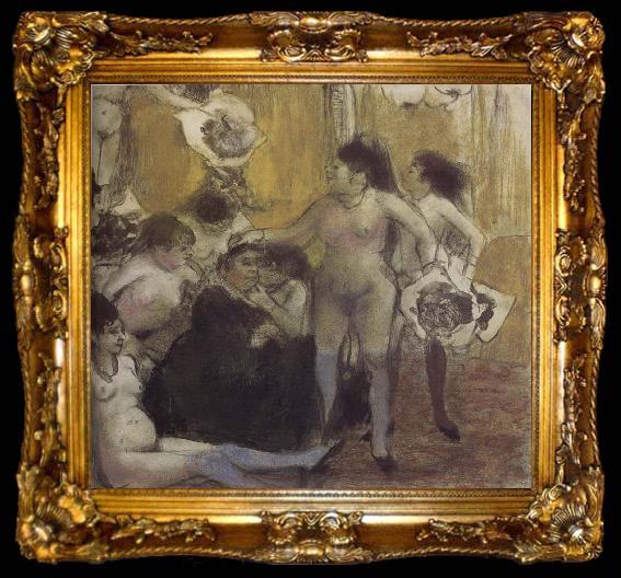 framed  Edgar Degas Dance, ta009-2